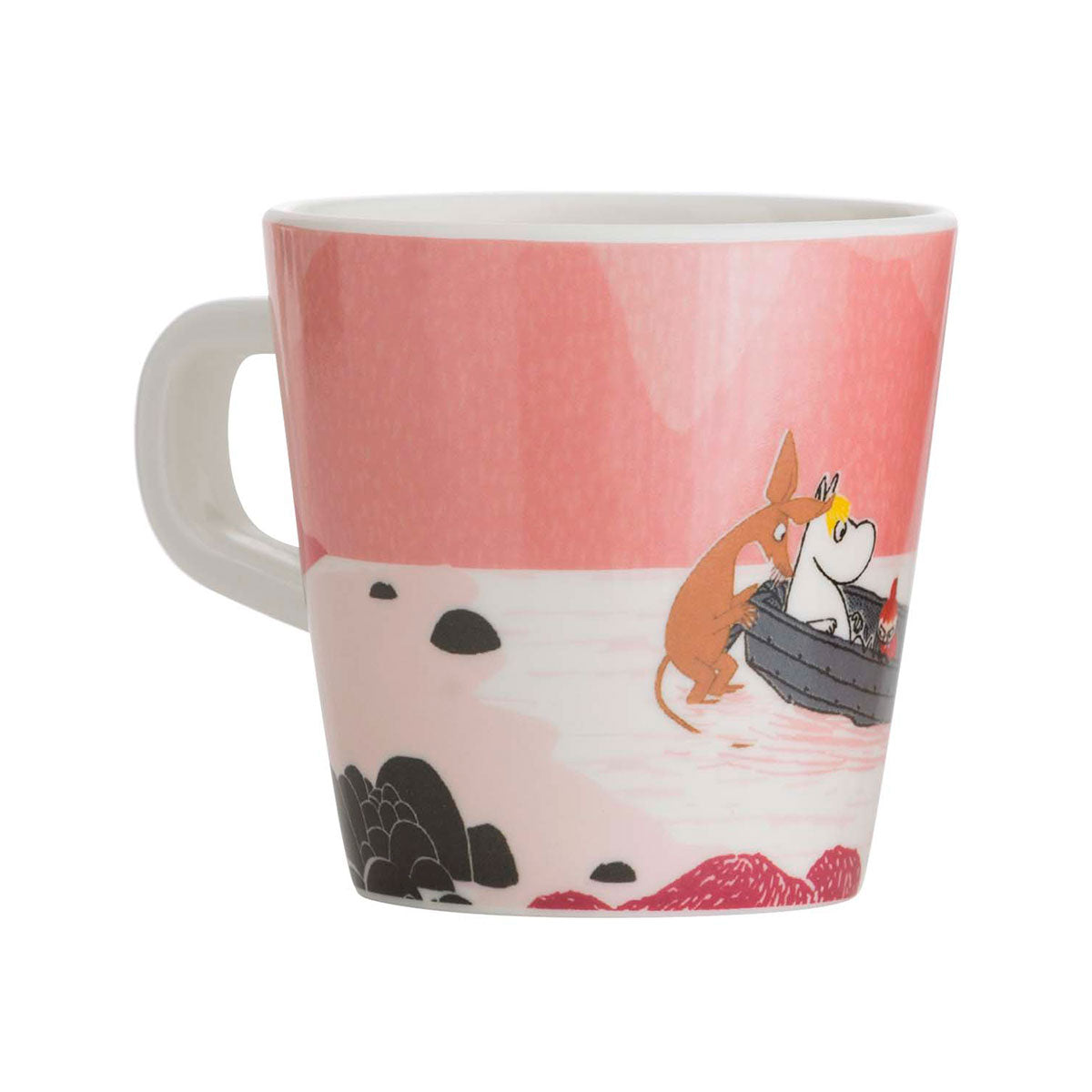 Moomin ムーミン ratt start ラットスタート メラミンカップ ( NORDIC SUMMER SKIE / ピンク )