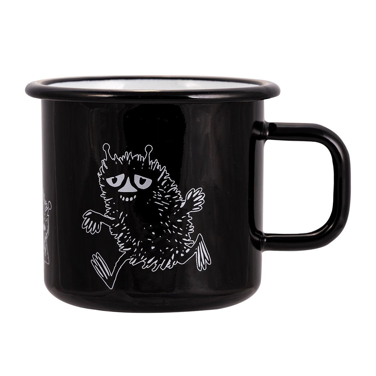 Moomin ムーミン Muurla ムールラ ホーローマグ ( スティンキー / ブラック / 370ml )