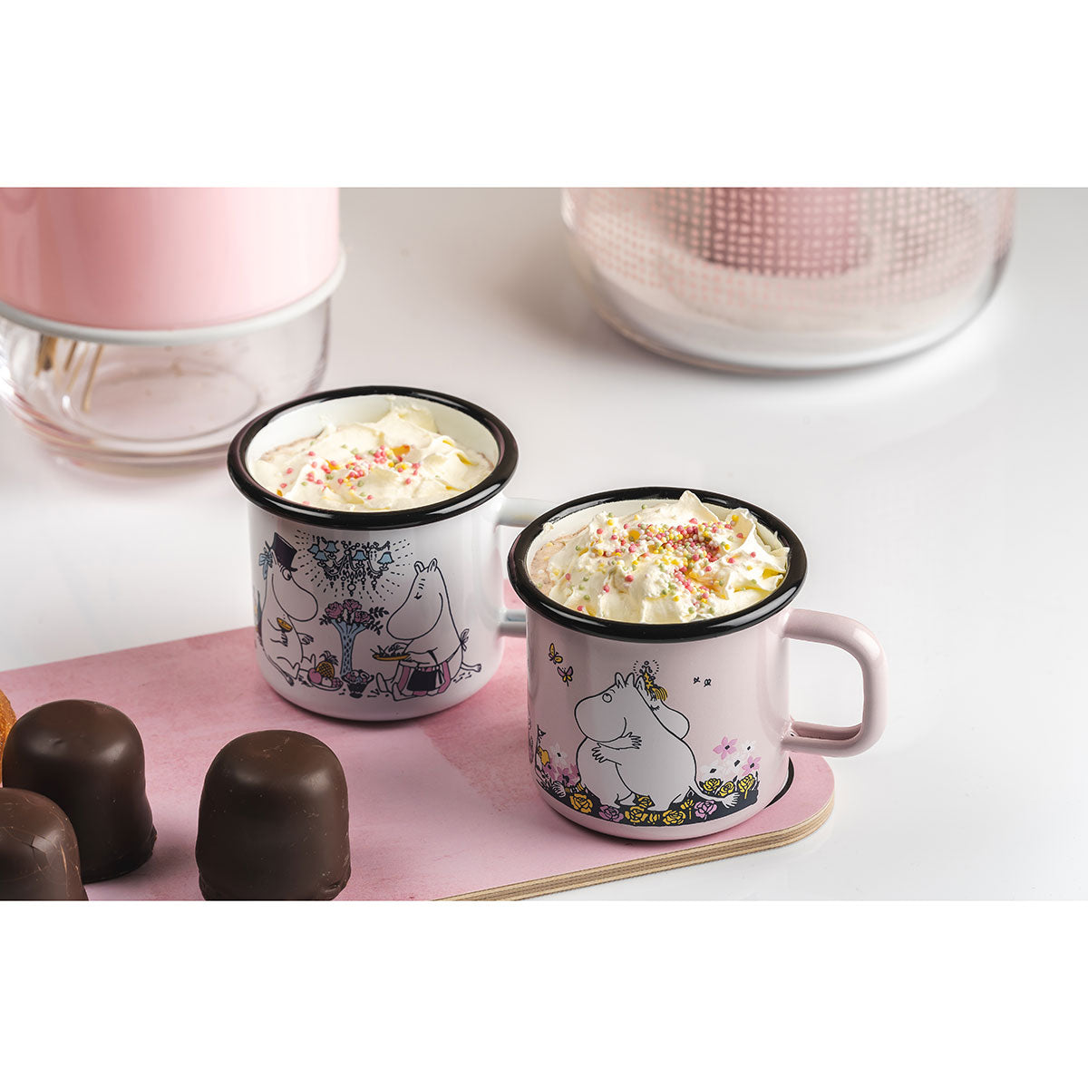 Moomin ムーミン Muurla ムールラ ホーローマグ ( デートナイト / 370ml )