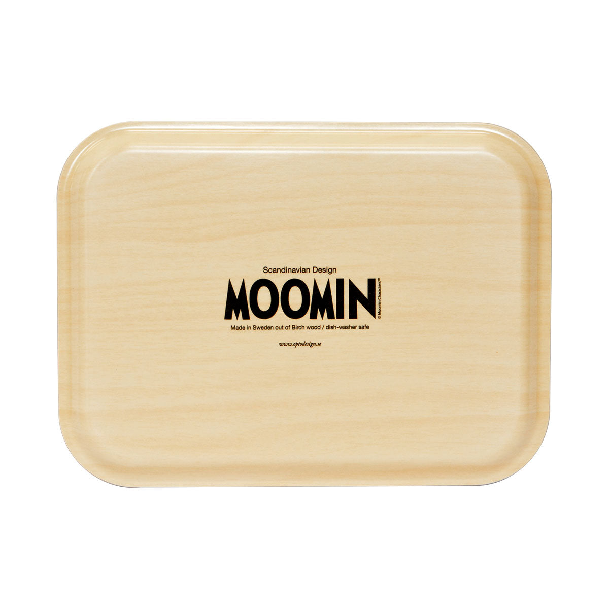 Moomin ムーミン Opto Design オプトデザイン 木製トレイ S ( True to its origin / 27×20cm )