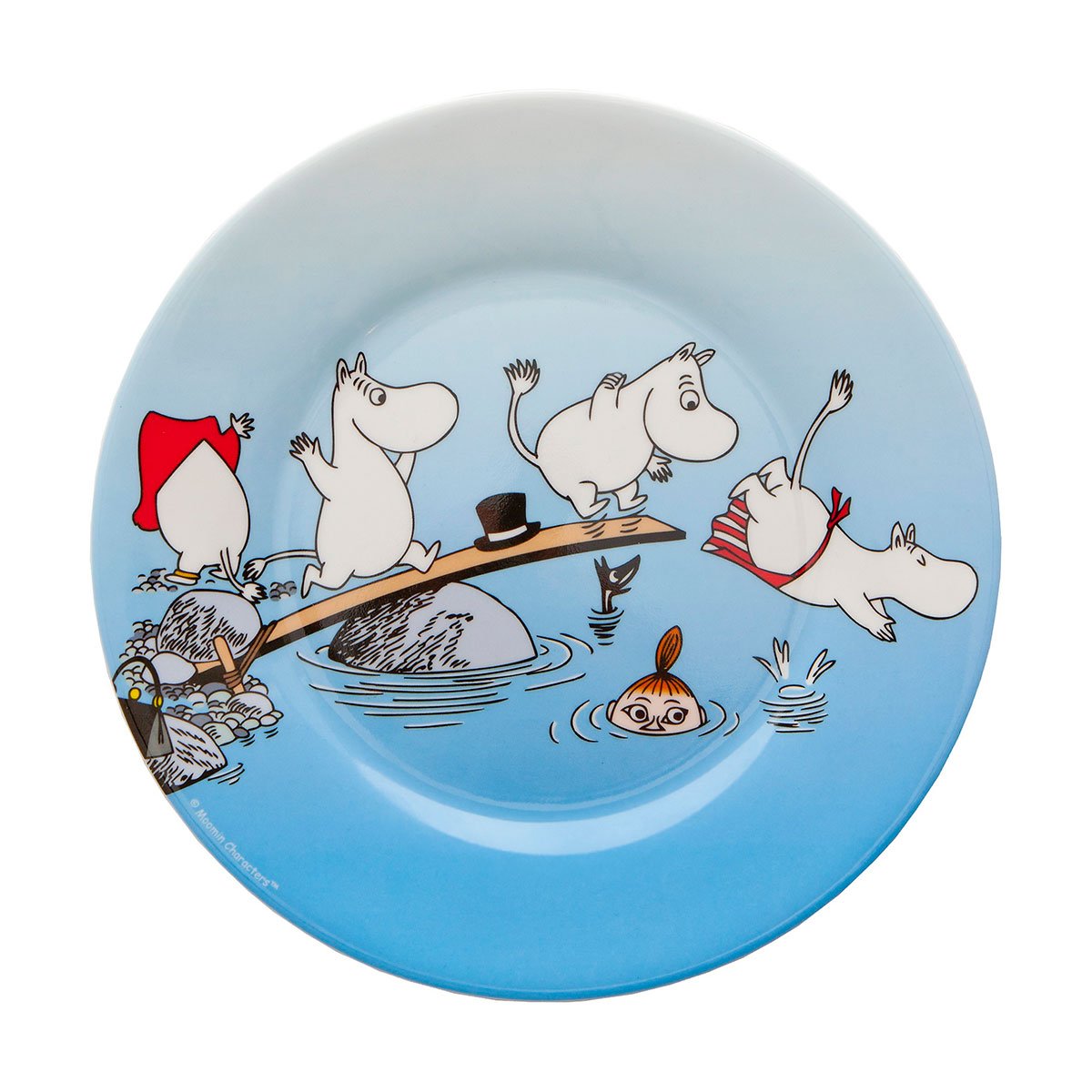 Moomin ムーミン ratt start ラットスタート メラミンプレート ( ARCHIPELAGO )