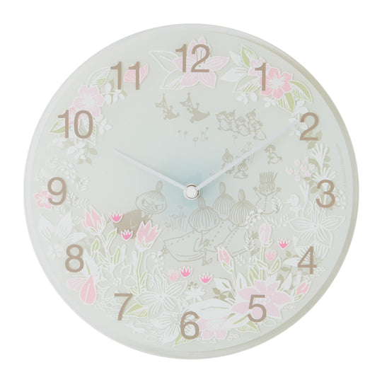 MOOMIN TIMEPIECES ムーミン タイムピーシーズ 壁掛けクロック 河東梨香デザイン ( Little My chasing )