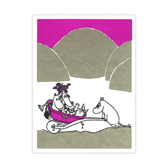 Moomin ムーミン Putinki プティンキ ギフトカード (ムーミンたちのお引越し)