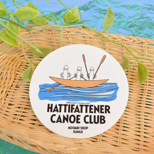 Moomin Shop HAWAII ムーミンショップハワイ ステッカー ( ニョロニョロカヌークラブ )