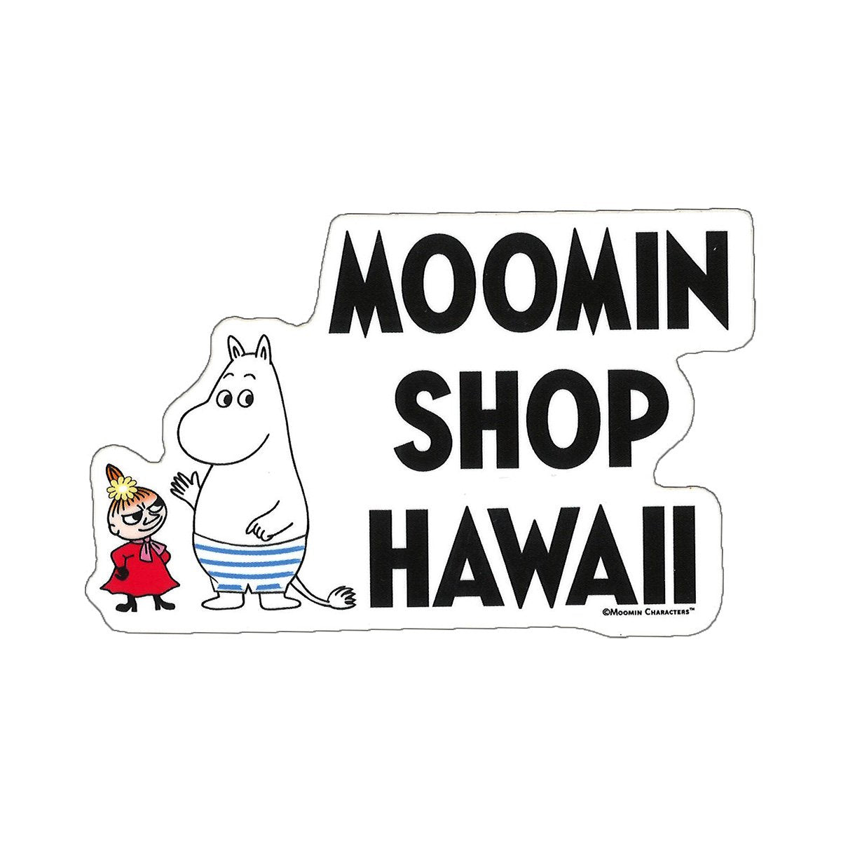 Moomin Shop HAWAII ムーミンショップハワイ ステッカー ( ムーミンショップハワイ )