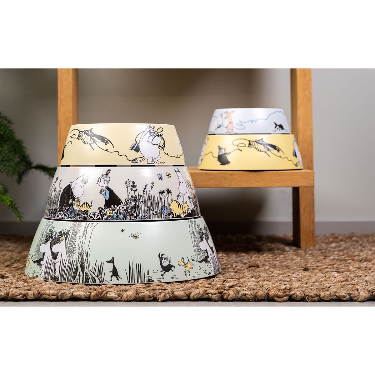 Moomin ムーミン Muurla ムールラ ペットフードボウル ( XL / グリーン )
