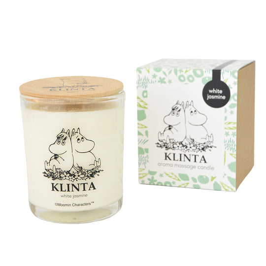 Moomin ムーミン KLINTA クリンタ マッサージキャンドル ( 40h / ホワイトジャスミン )