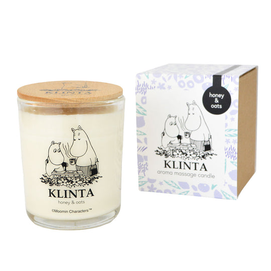 Moomin ムーミン KLINTA クリンタ マッサージキャンドル ( 40h / ハニー＆オーツ )