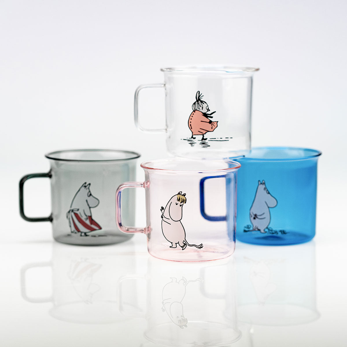 Moomin ムーミン Muurla ムールラ ガラスマグ ( ムーミンママ