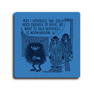 Moomin ムーミン Opto Design オプトデザイン 木製コースター ( ChildhoodFriends / 9×9cm )