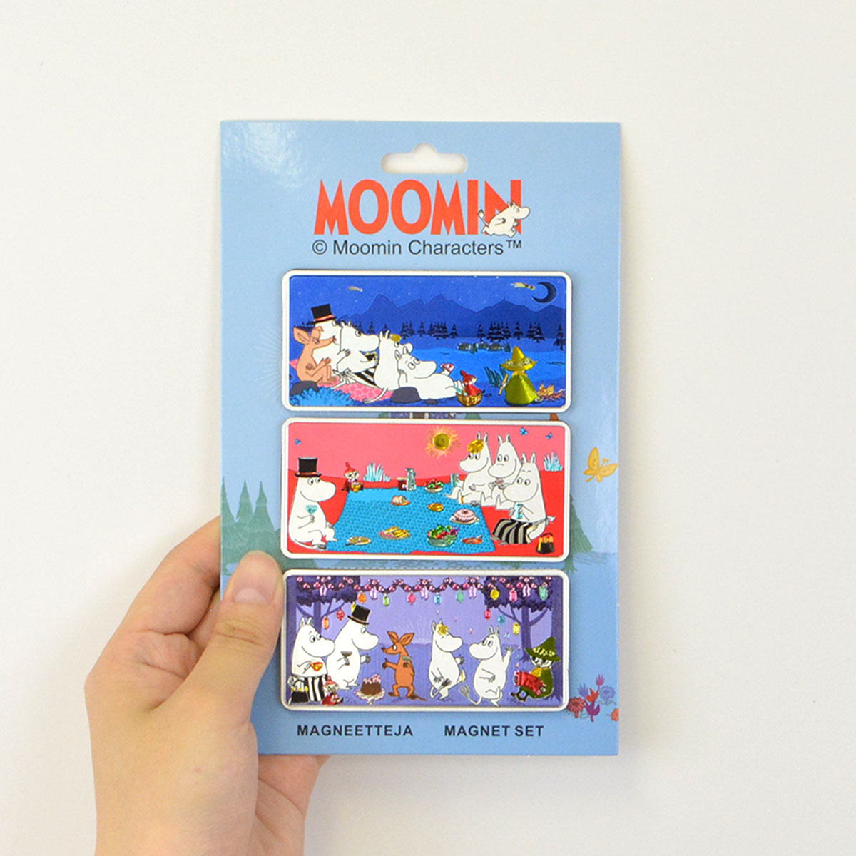 Moomin ムーミン TMF ティーエムエフ アルミマグネット ( ムーミン / 3個セット )