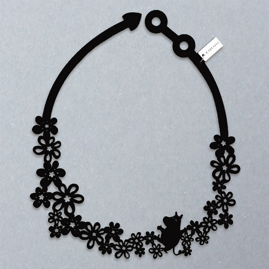 Moomin ムーミン CORUU コルウ ネックレス ( ムーミン / ブラック )