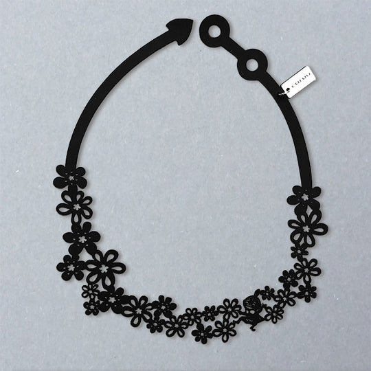 Moomin ムーミン CORUU コルウ ネックレス ( ダンシングリトルミイ / ブラック )