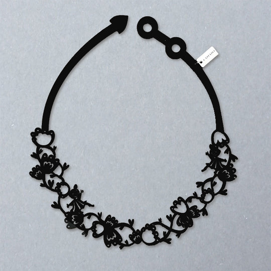 Moomin ムーミン CORUU コルウ ネックレス ( リトルミイツリー / ブラック )