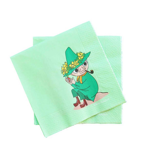 Moomin ムーミン Opto design オプトデザイン デザインペーパー ( スナフキン / グリーン / 20枚入り )