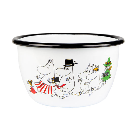 Moomin ムーミン Muurla ムールラ ホーローボウル ( Moominvalley / 600ml )