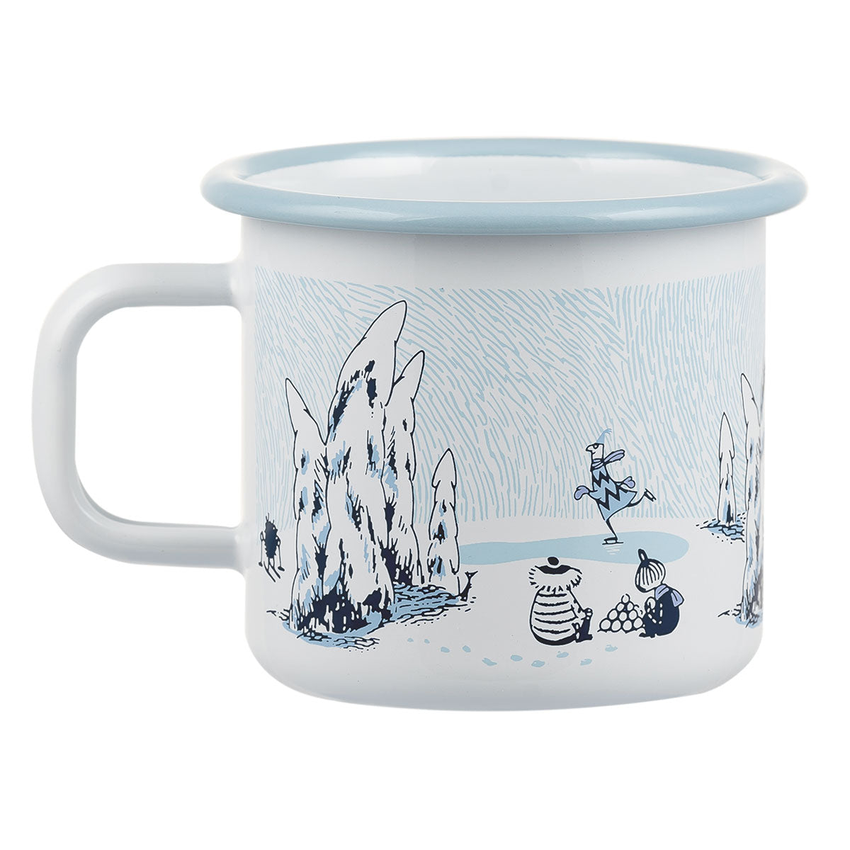 Moomin ムーミン Muurla ムールラ ホーローマグ ( Snowy Vally / 370ml )｜北欧雑貨