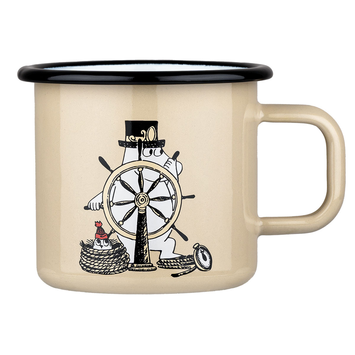 Moomin ムーミン Muurla ムールラ ホーローマグ ( The Adventurer / 370ml )