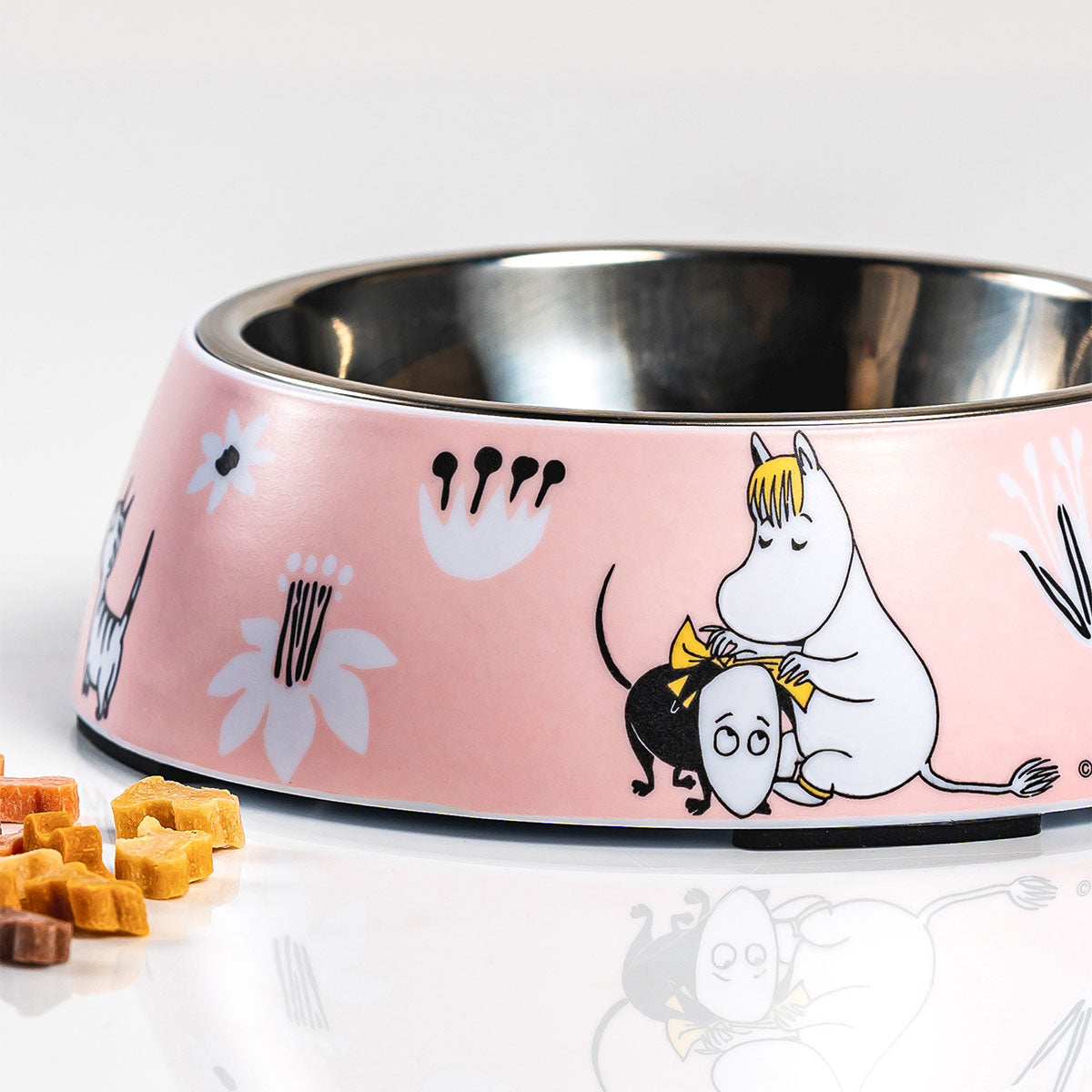 Moomin ムーミン Muurla ムールラ ペットフードボウル ( S / ピンク )