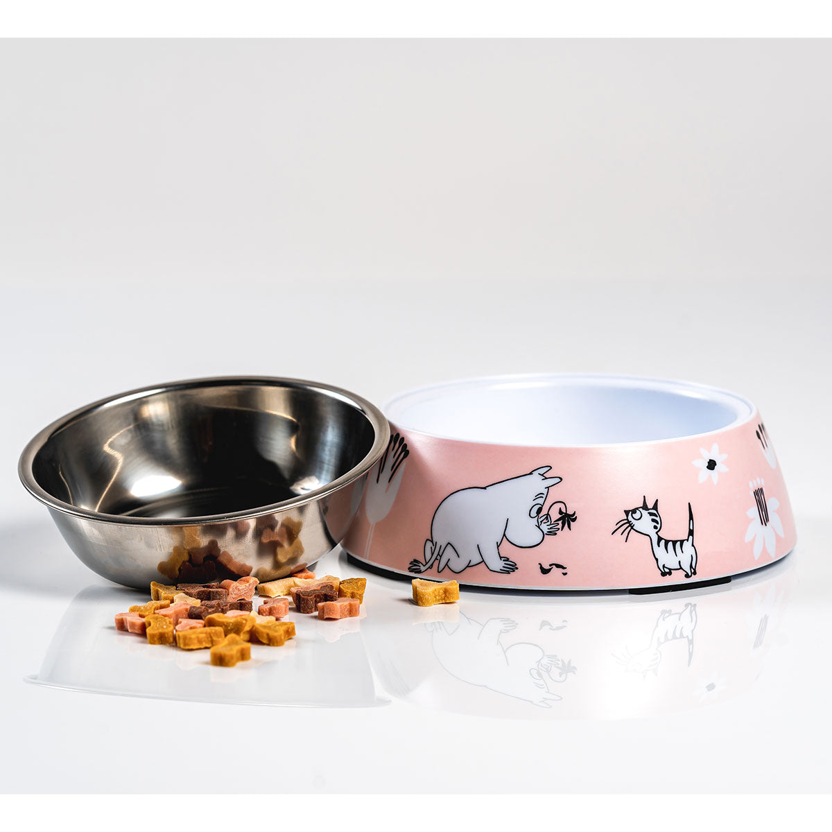 Moomin ムーミン Muurla ムールラ ペットフードボウル ( S / ピンク )