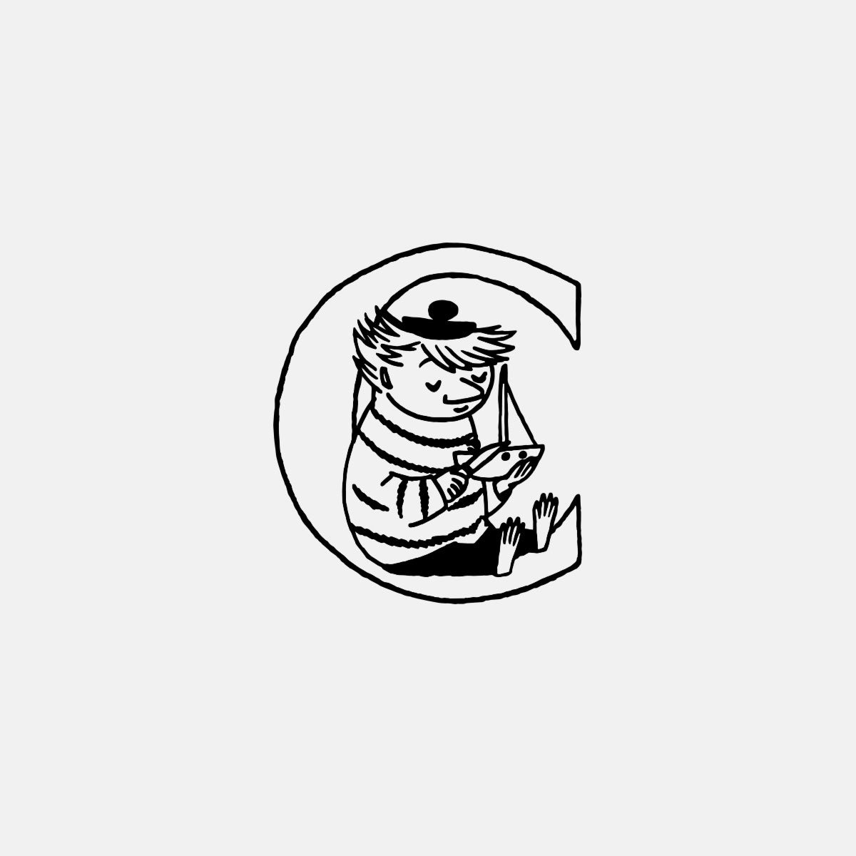 Moomin ムーミン SKULTUNA スクルツナ ネックレス ( C / トゥーティッキ / ゴールド )
