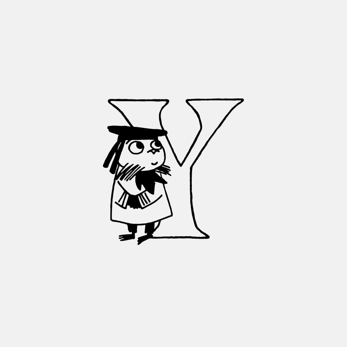 Moomin ムーミン SKULTUNA スクルツナ ネックレス ( Y / クリップダッス / ゴールド )