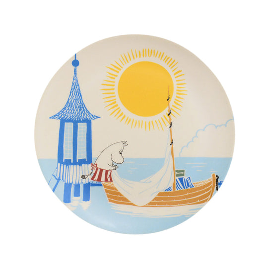 Moomin ムーミン Barbo Toys バルボトイ バンブーメラミン プレート #OURSEA