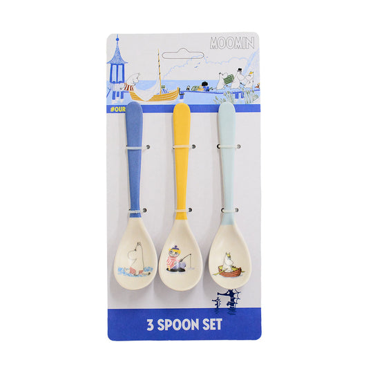Moomin ムーミン Barbo Toys バルボトイ バンブーメラミン スプーン3本セット #OURSEA