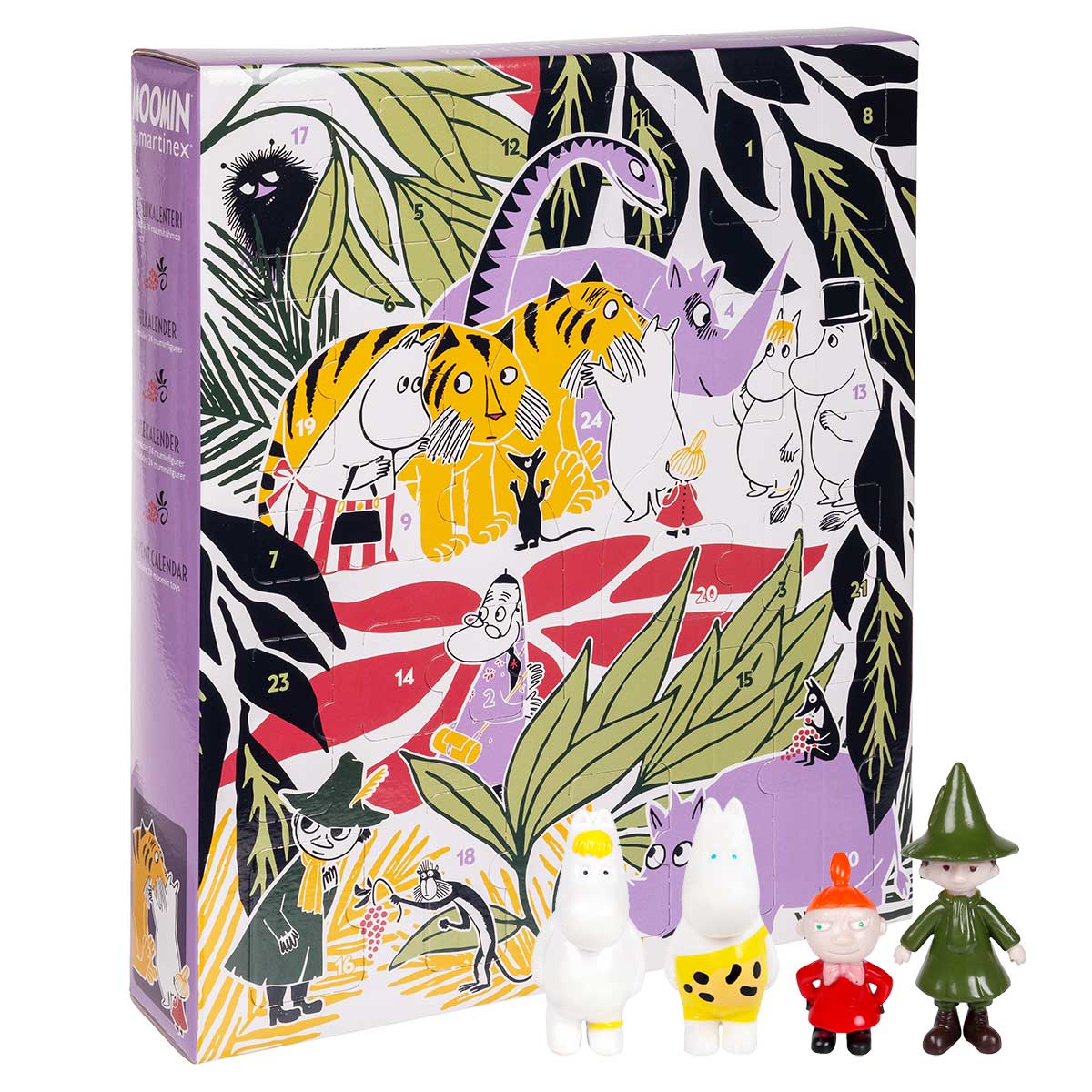 Moomin ムーミン Martinex マルチネックス クリスマスフィギュア アドベントカレンダー ( 24個セット / 2023 )｜北欧雑貨