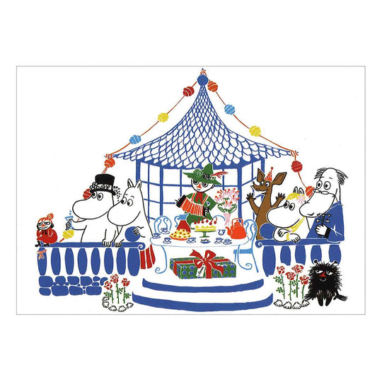 Moomin ムーミン Karto カルト ポストカード ( サプライズパーティー )