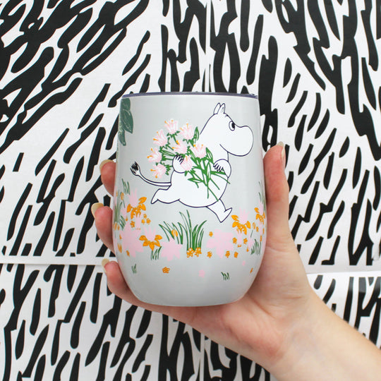 Moomin ムーミン House of Disaster ハウス オブ ディザスター 蓋つきタンブラー ( Floral / 350ml )