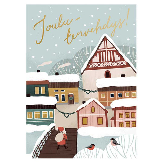 Putinki プティンキ クリスマスポストカード ( kaisu Sandberg / クリスマスの挨拶 )