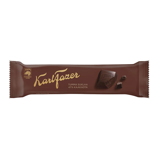 Fazer ファッツェル KarlFazer ダークチョコレート（バー / 39g）