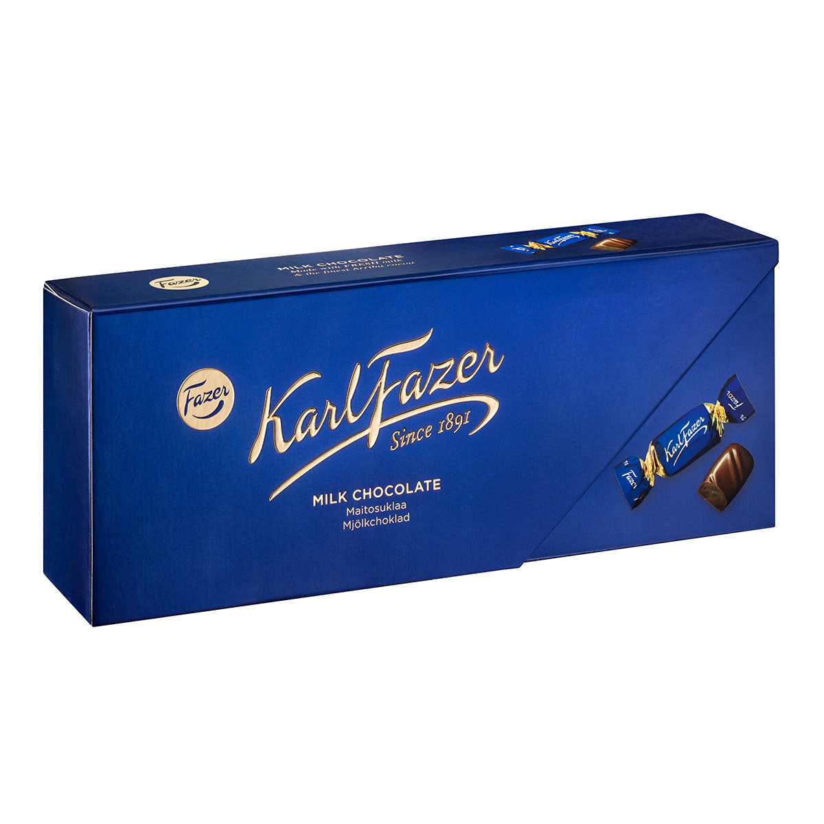 Fazer ファッツェル  KarlFazer ミルクチョコレート（箱入り / 270g）