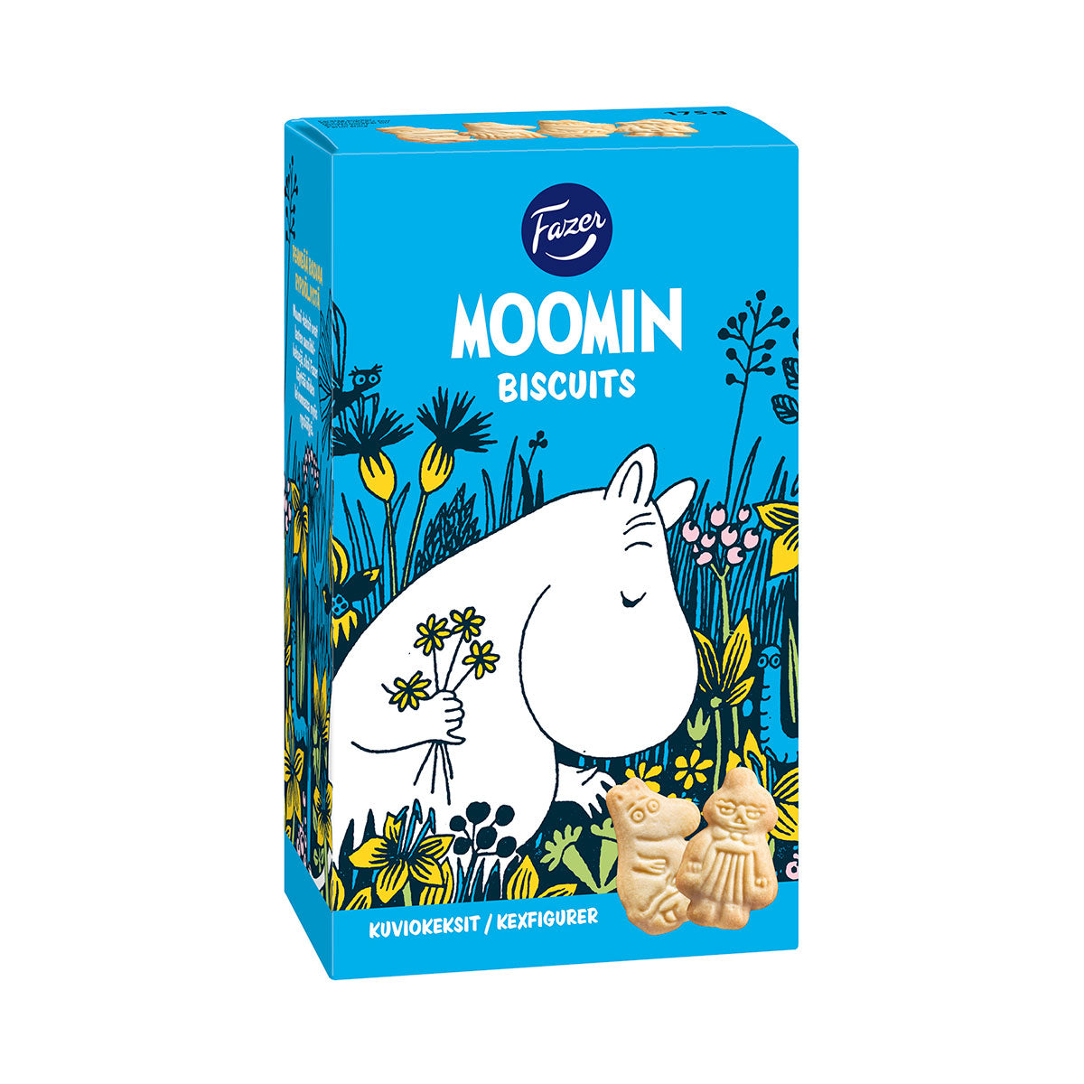 Fazer ファッツェル Moomin ムーミン 箱入りクッキー（ 175g）