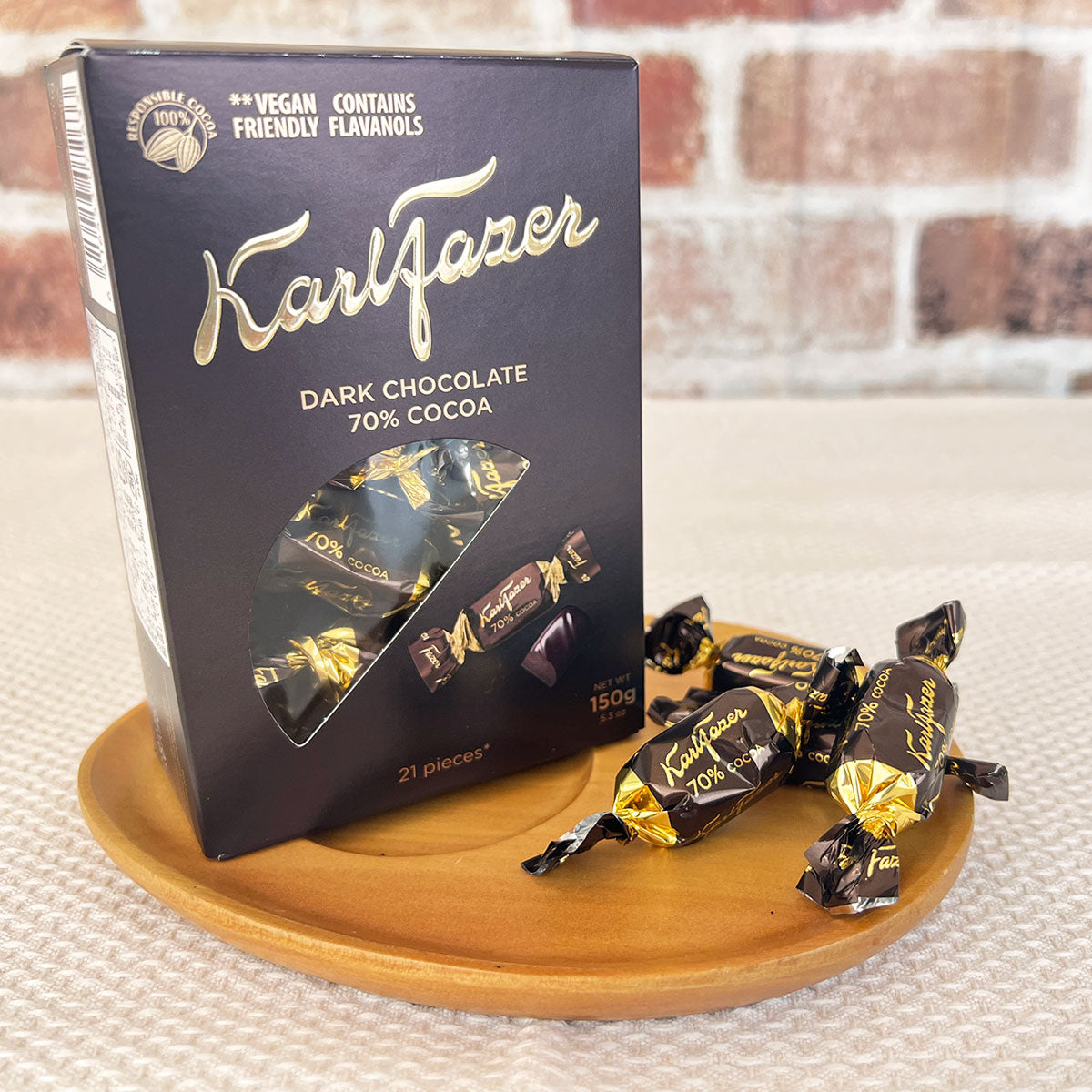 Fazer ファッツェル KarlFazer ダーク70％チョコレート ( 箱入り