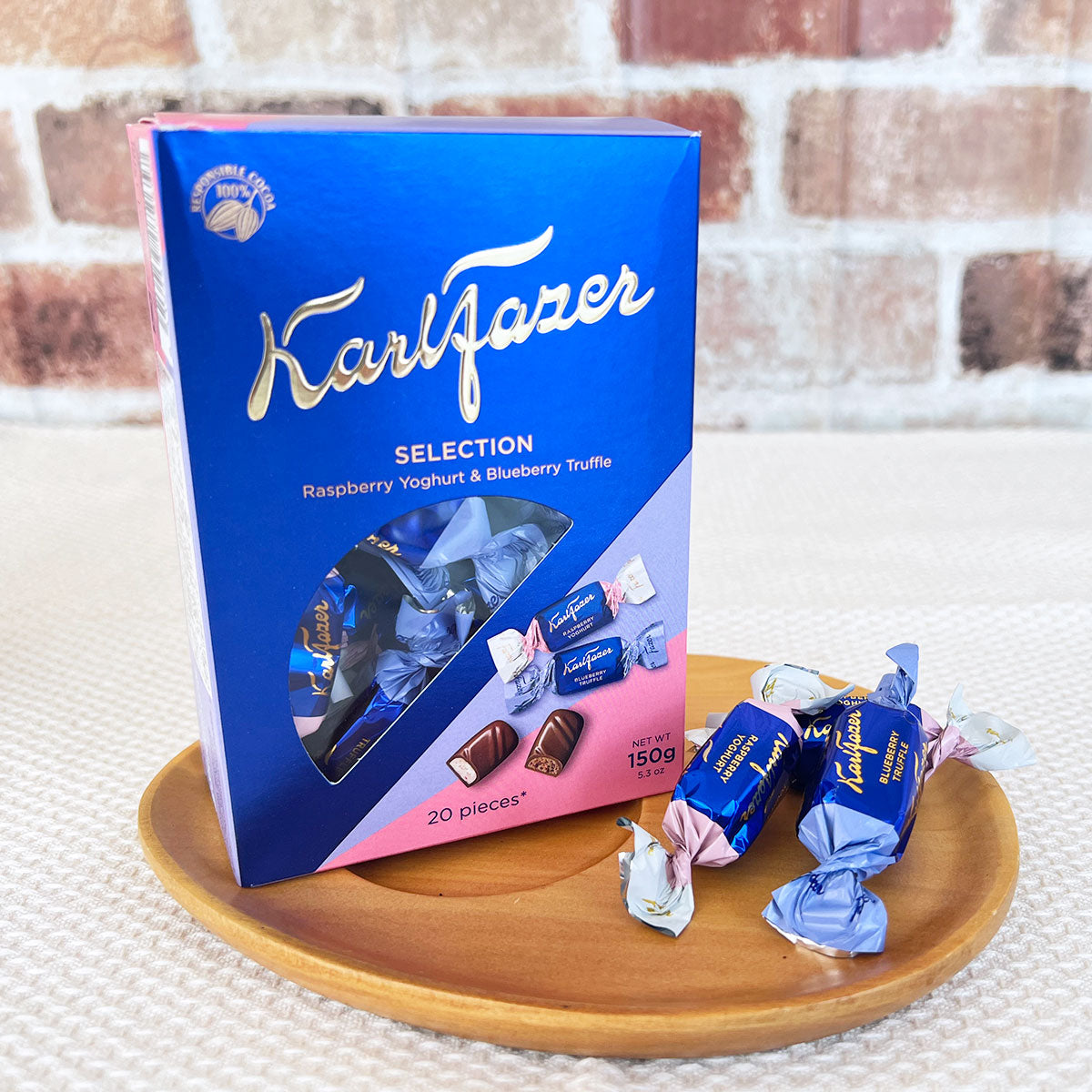 Fazer ファッツェル KarlFazer ラズベリーヨーグルト＆ブルーベリー