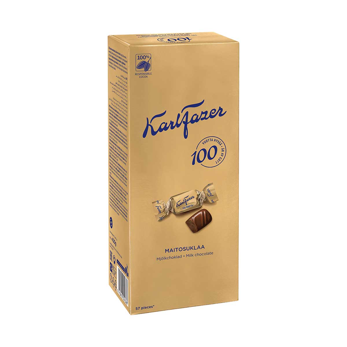 Fazer ファッツェル KarlFazer ゴールドボックス ミルクチョコレート ( 箱入り / 420g )