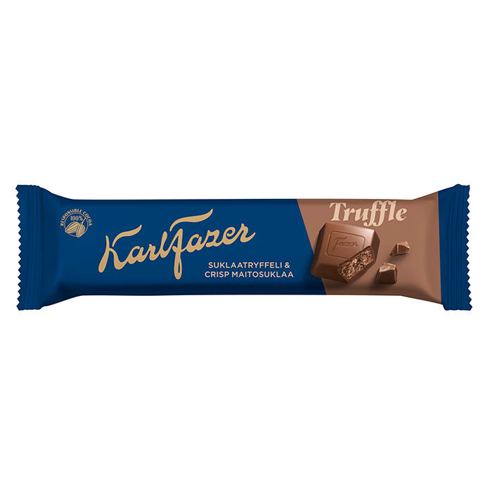 【30％OFF】Fazer ファッツェル KarlFazerKF クリスピーチョコレート トリュフ ( バー / 37g )【セール】