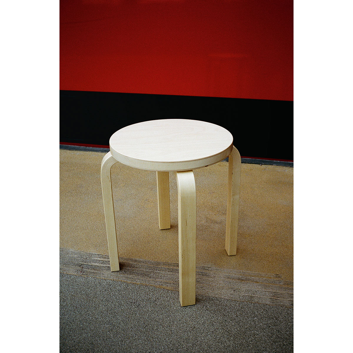 Artek アルテック スツールE60 ( ナチュラル ラッカー )|北欧雑貨