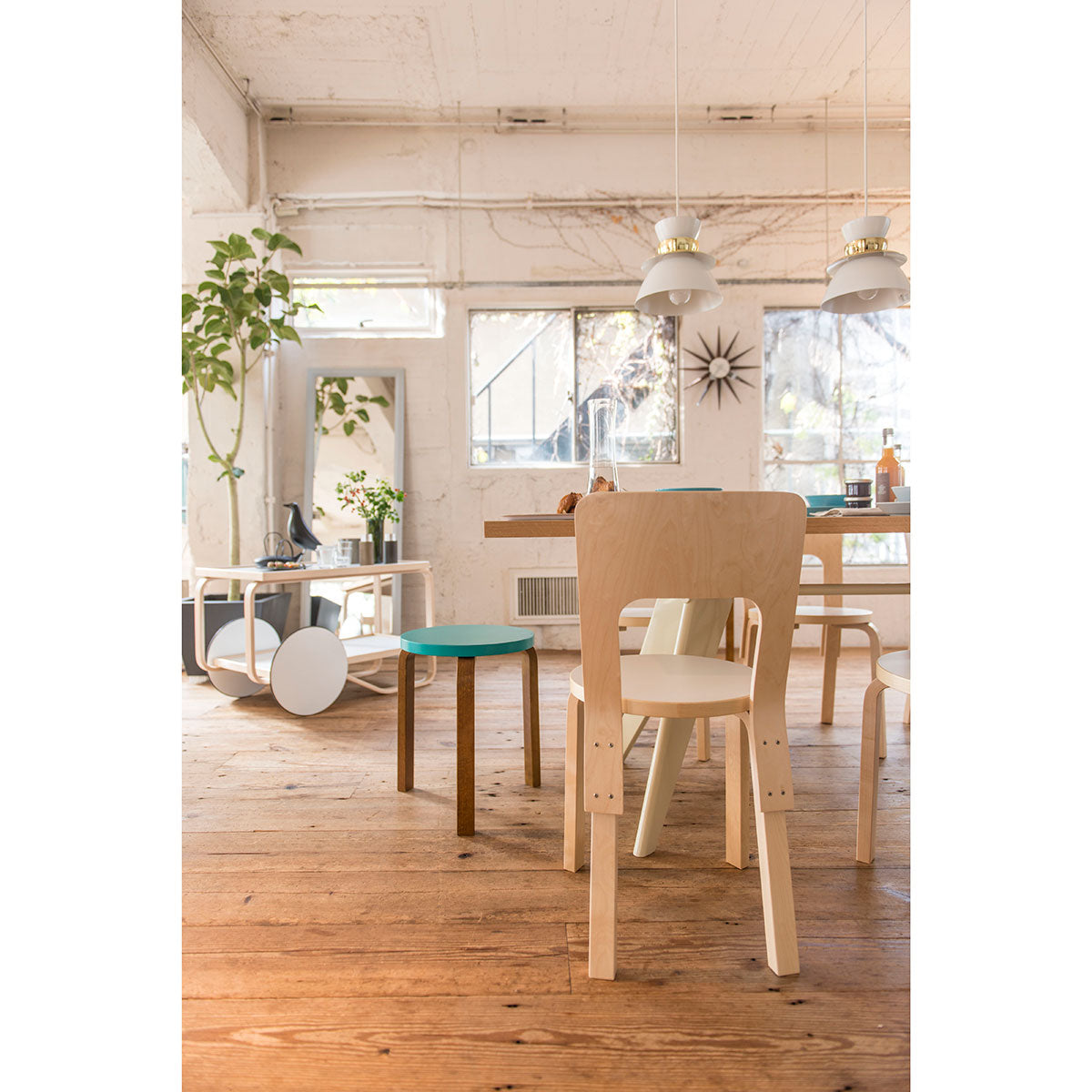 Artek アルテック チェア66 ナチュラル ラッカー – 北欧雑貨