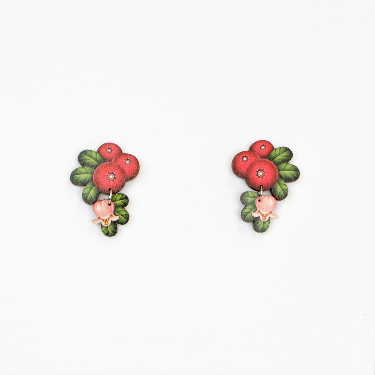 【30%OFF】KIETO キエト 白樺ピアス ( Puolukka / プオルッカ )【セール】