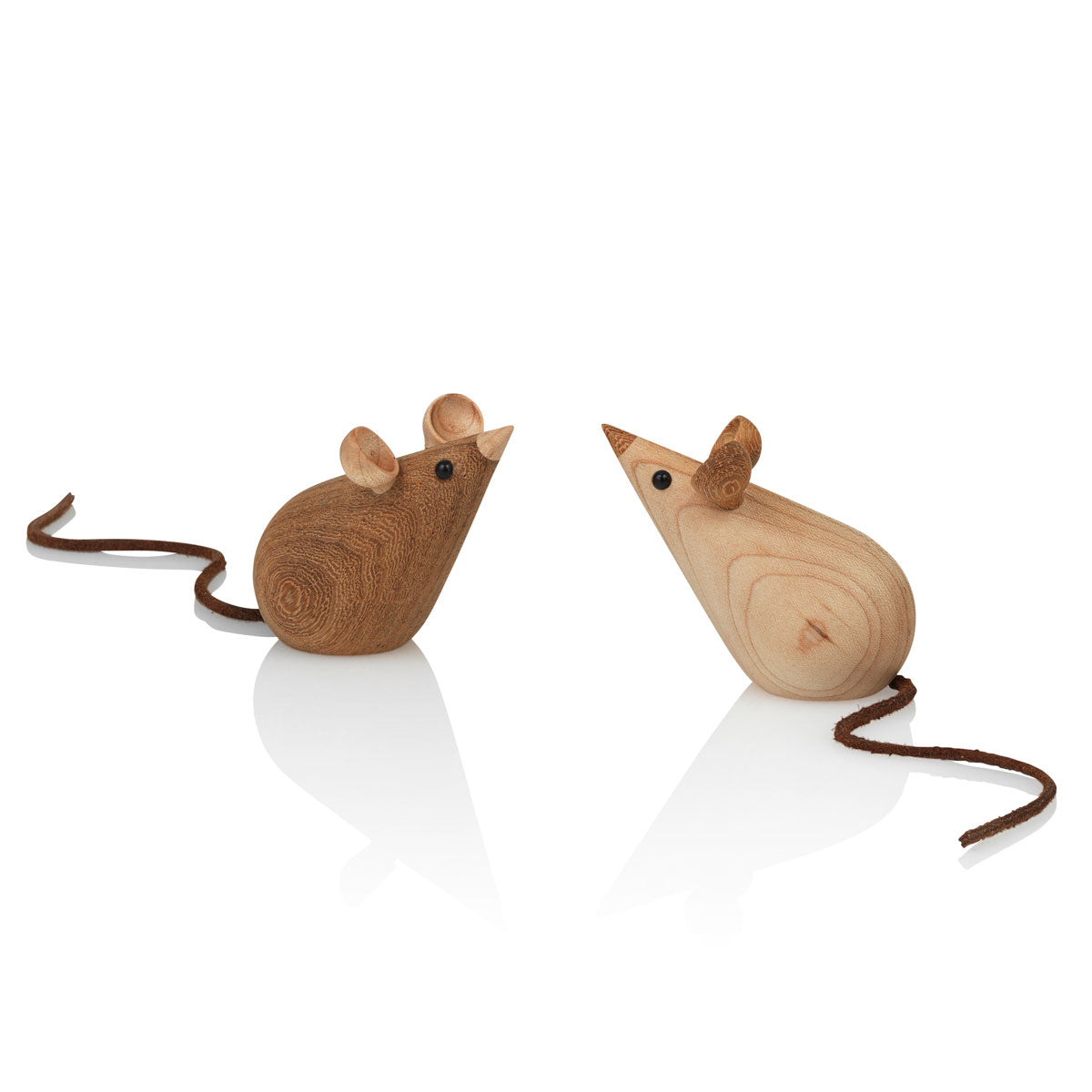 Lucie Kaas ルーシーコース Skjode 木製オブジェ ( ネズミ2個セット )