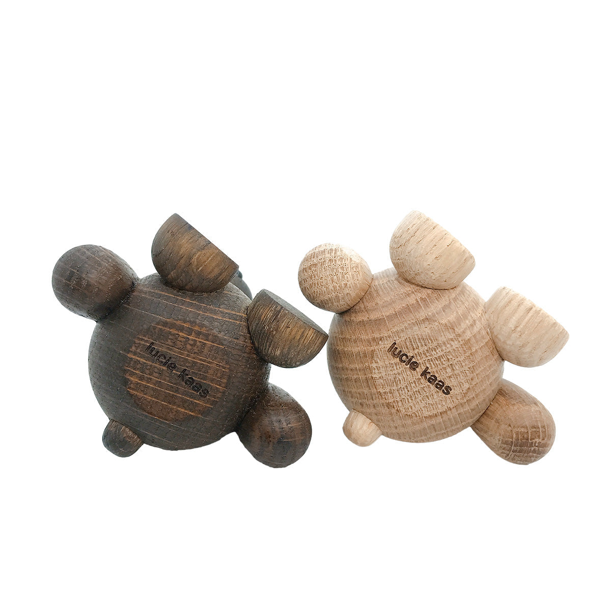 Lucie Kaas ルーシーコース Teddy 木製オブジェ ( テディ / スモークオーク )