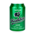Laitilan ライティラン Kukko クッコ ビール ラガー（アルコール飲料)