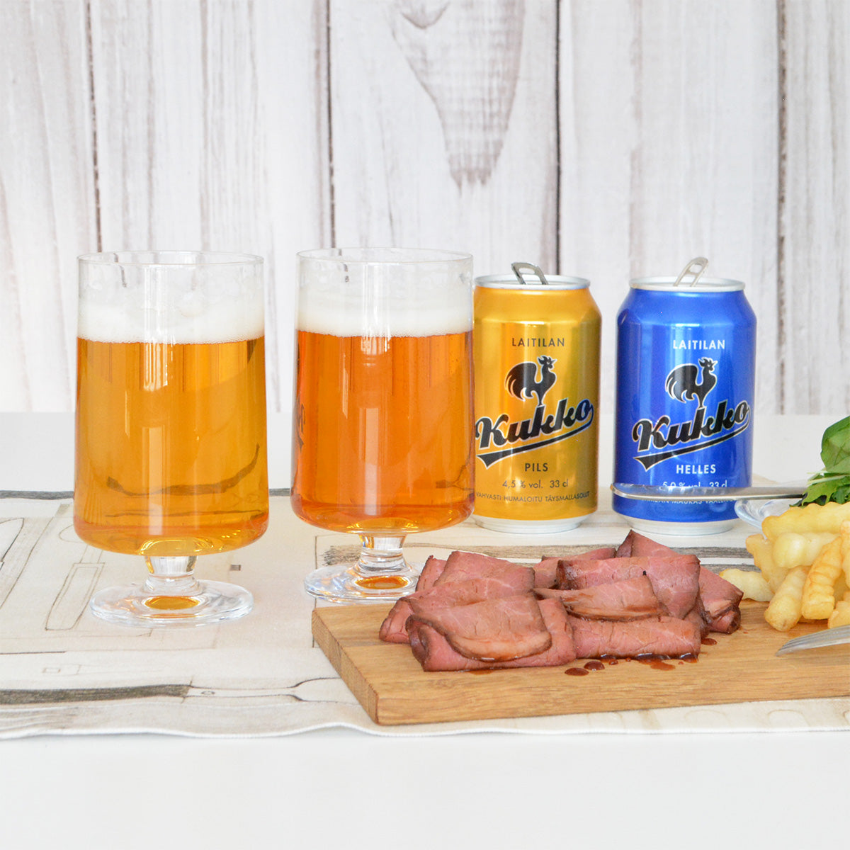 Laitilan ライティラン Kukko クッコ ビール ヘレス(アルコール飲料)