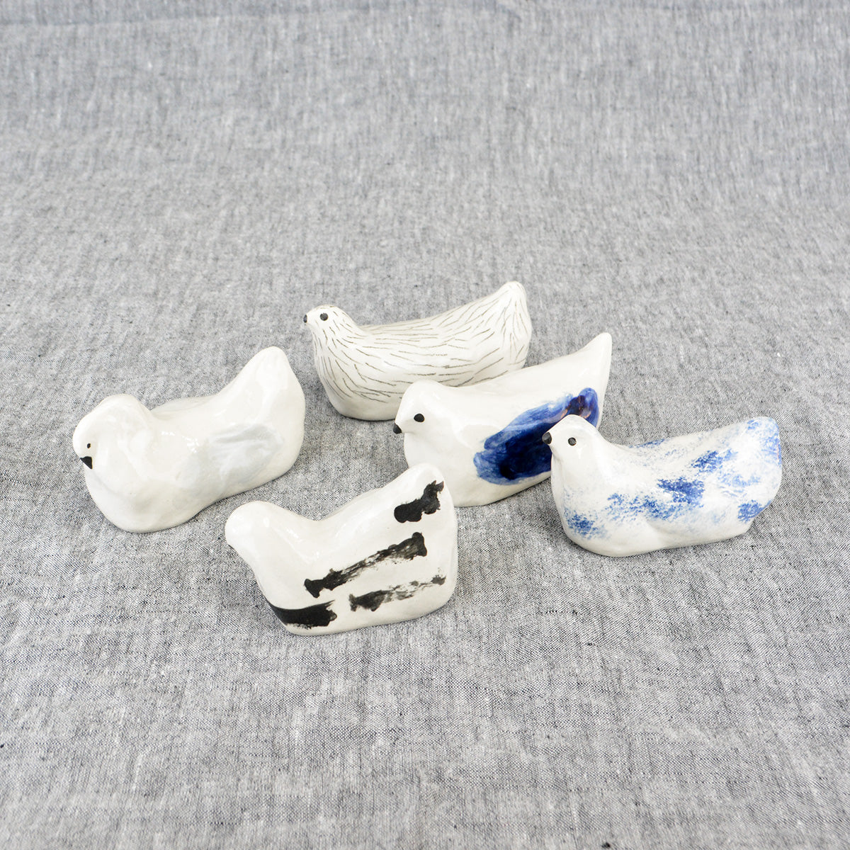 Jenni Tuominen イェンニ・トゥオミネン 陶器のオブジェ ( トリ 003