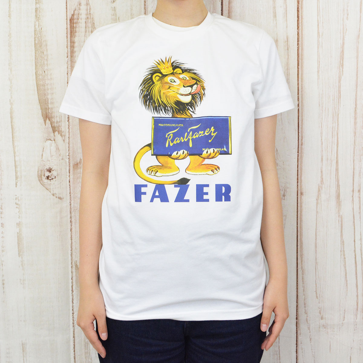 Fazer ファッツェル KarlFazer ライオン Tシャツ ( Sサイズ )