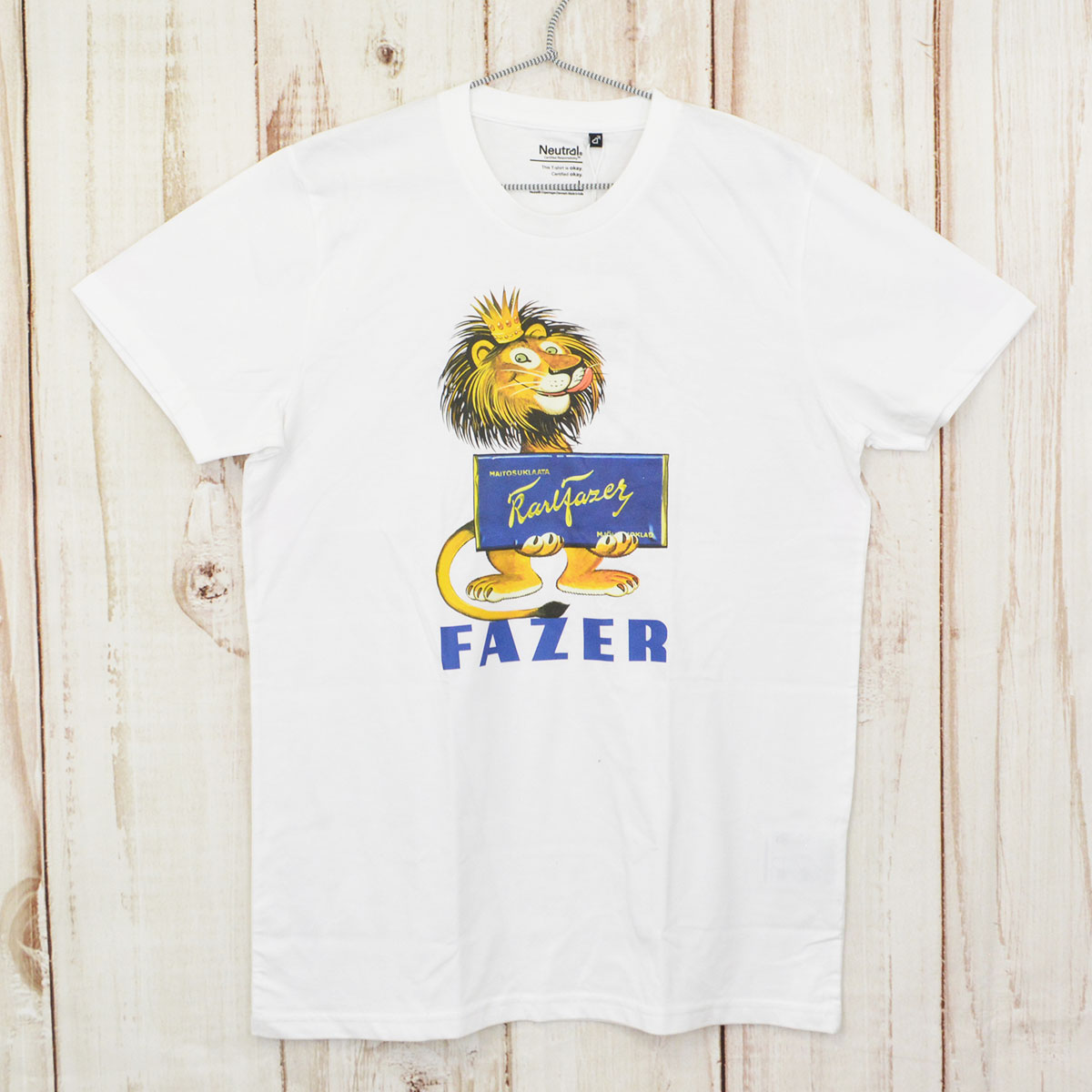 海外最新 KarlFazer ファッツェル Fazer ライオン Lサイズ ( Tシャツ ミュージシャン