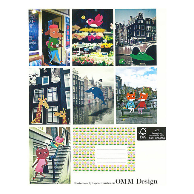 OMM-design カードセット ( Friends from Amsterdam )